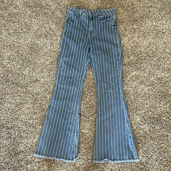 CELLO flare frayed hem size 7 - Picture 2 of 5